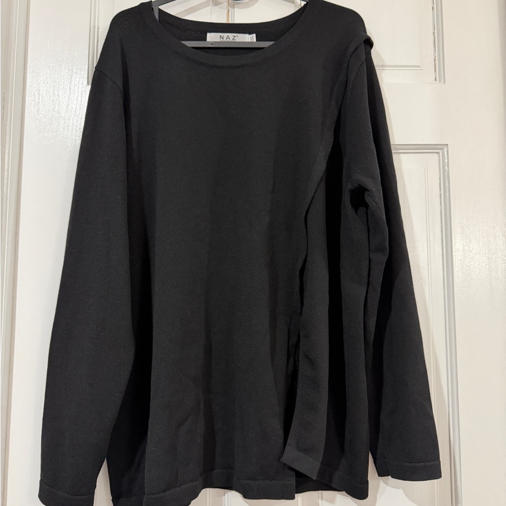 NAZ Black Long Sleeve Shirt